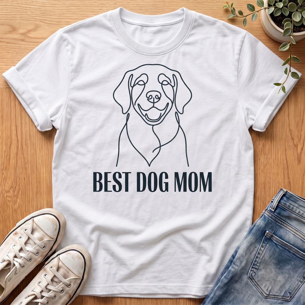 Best Dog Mom T-Shirt