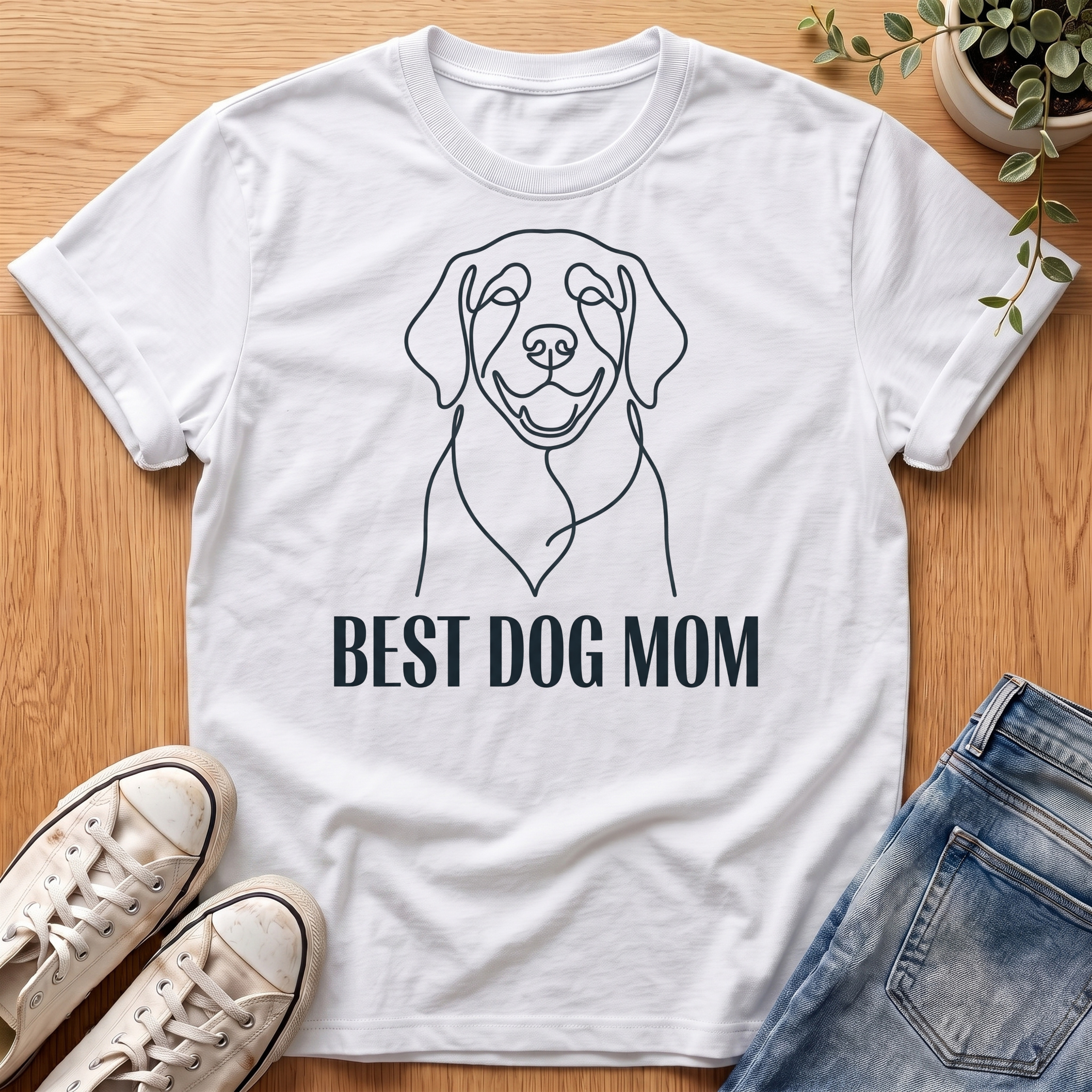 Best Dog Mom T-Shirt