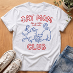 Cat Mom Club T-Shirt
