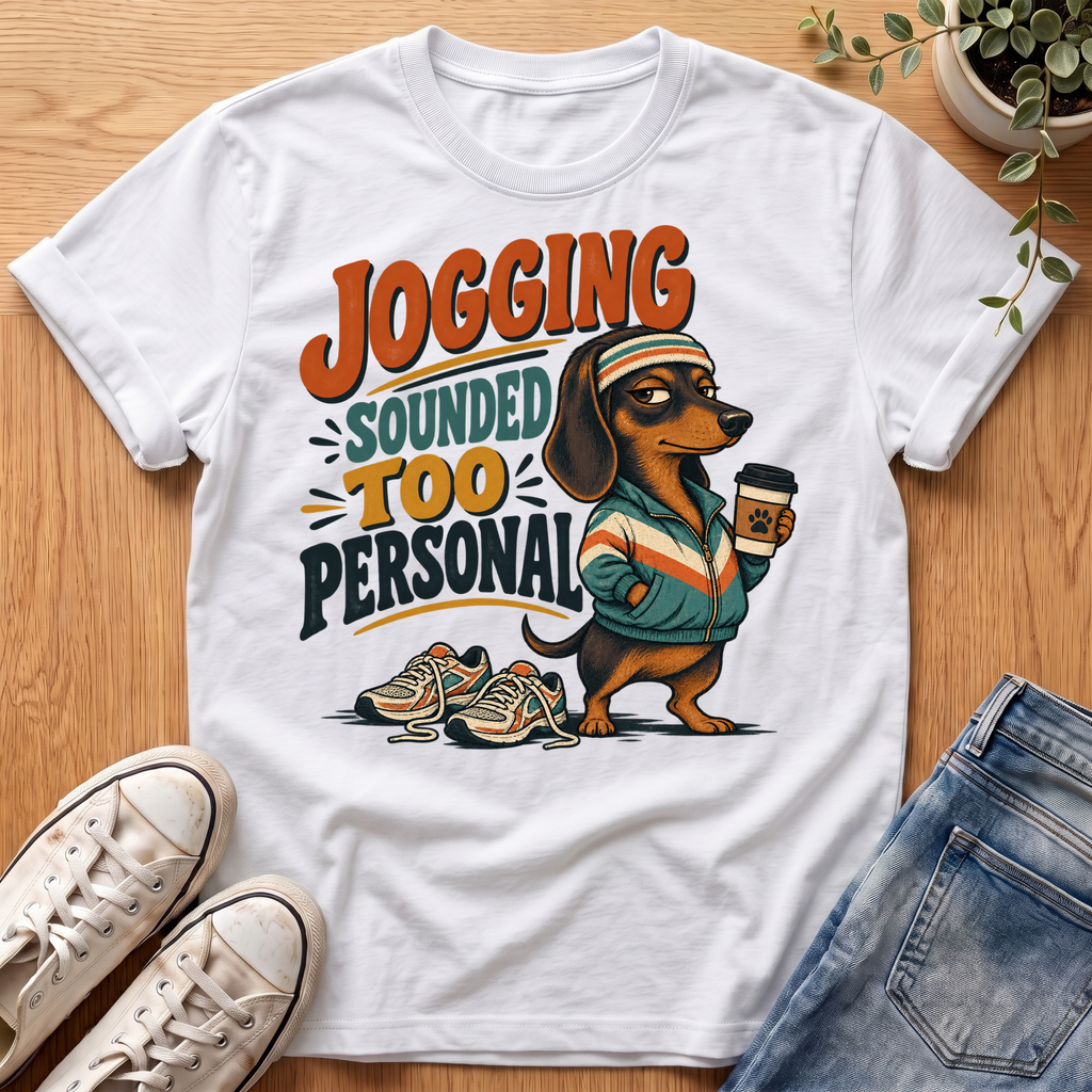 Dachshund Jogging T-Shirt
