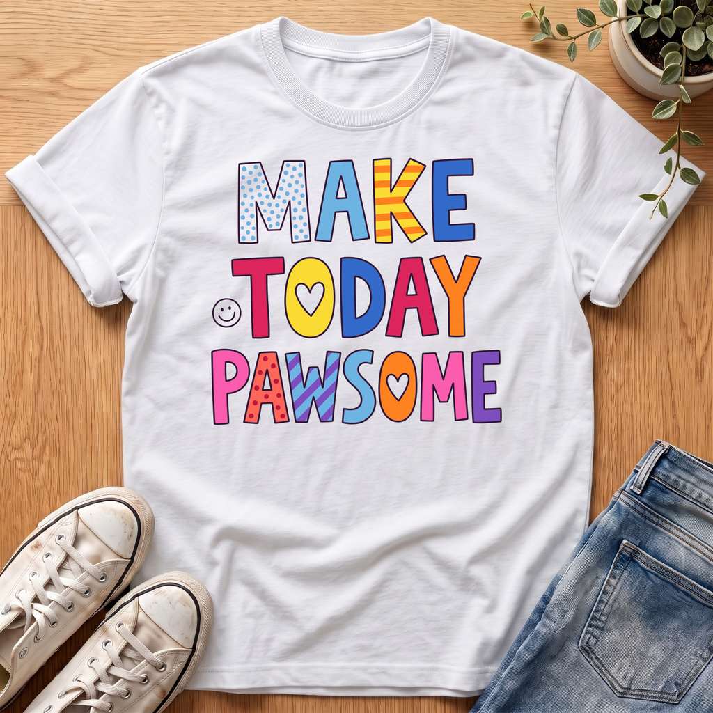 Make Today Pawsome T-Shirt