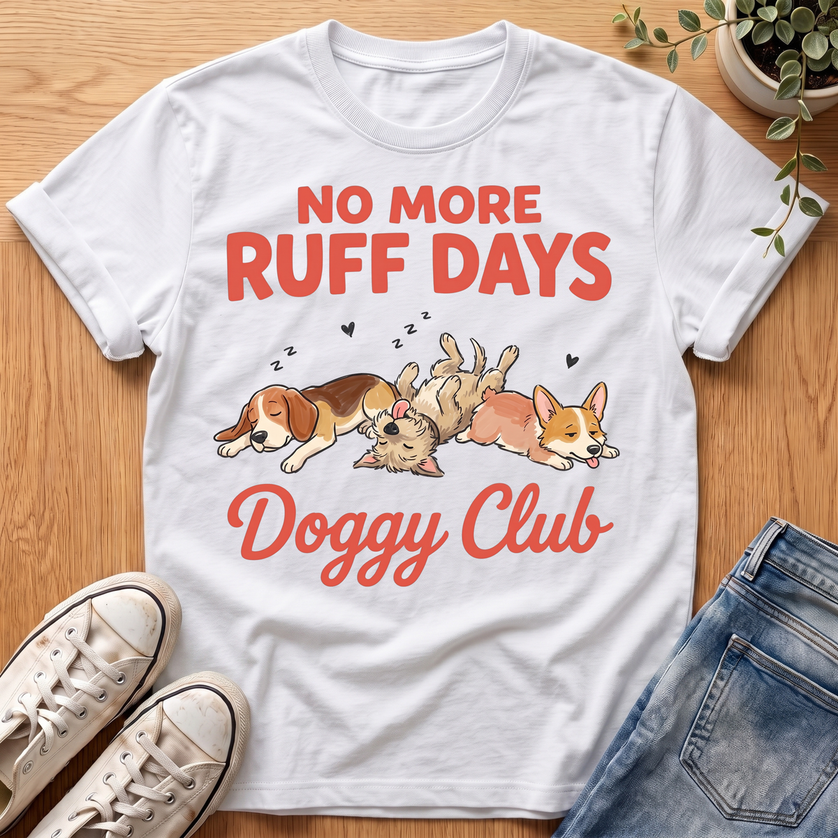 No More Ruff Days T-Shirt