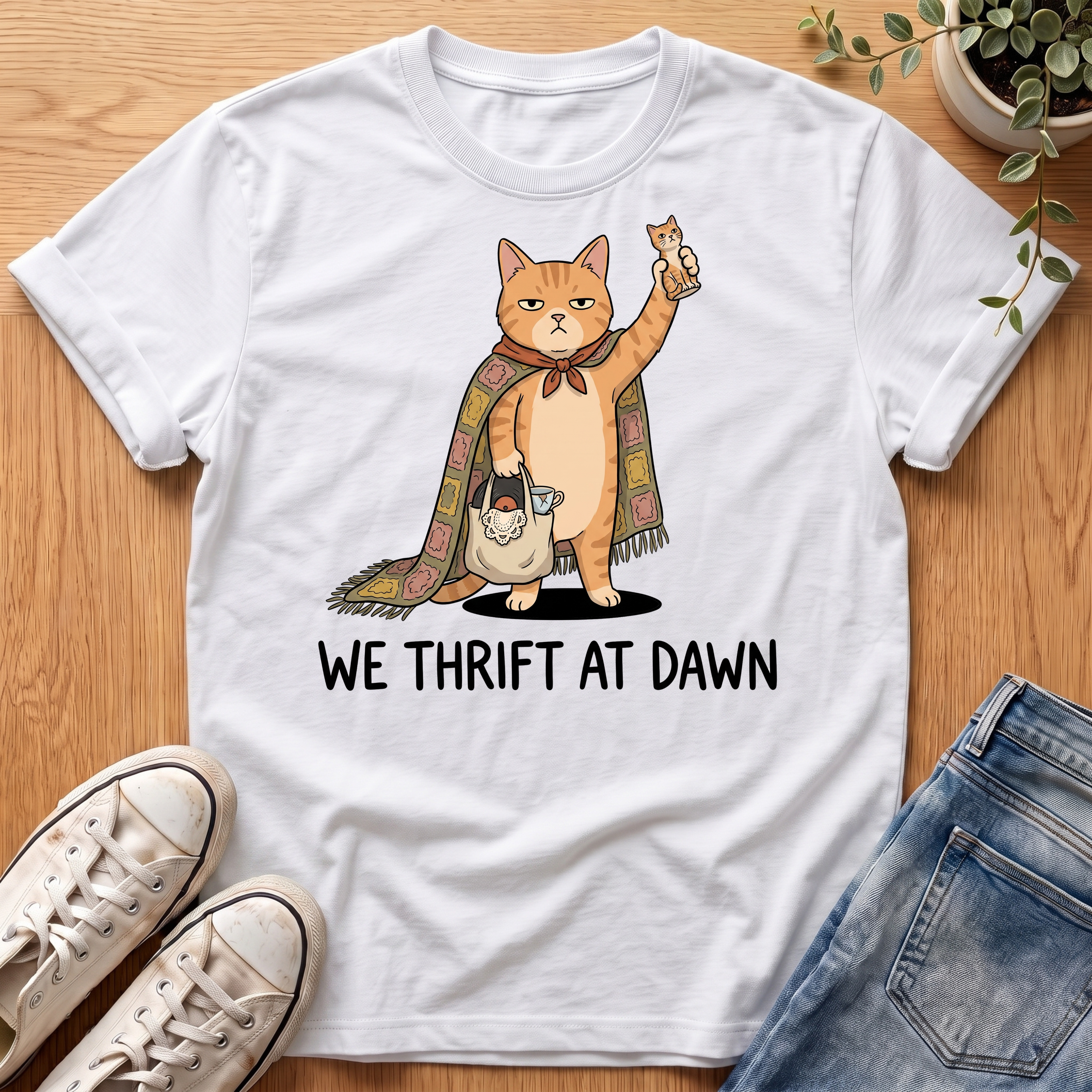 We Thrift At Dawn T-Shirt