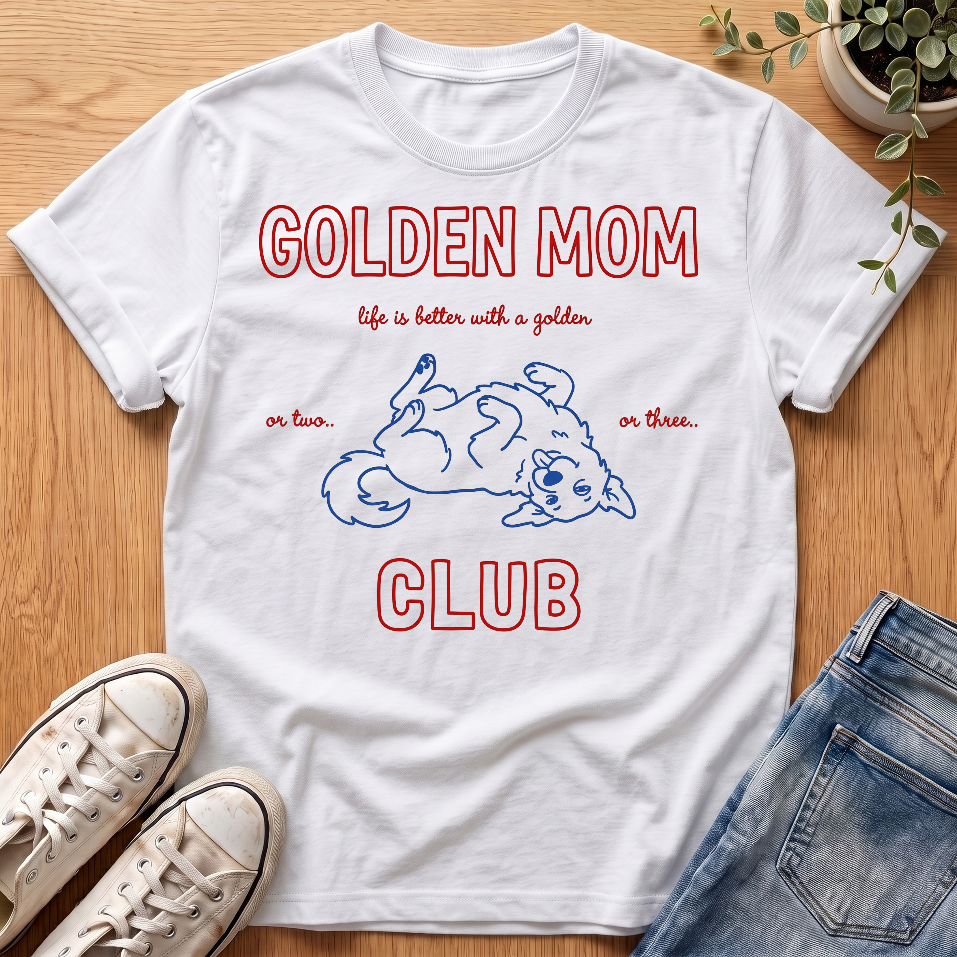 Golden Mom T-Shirt