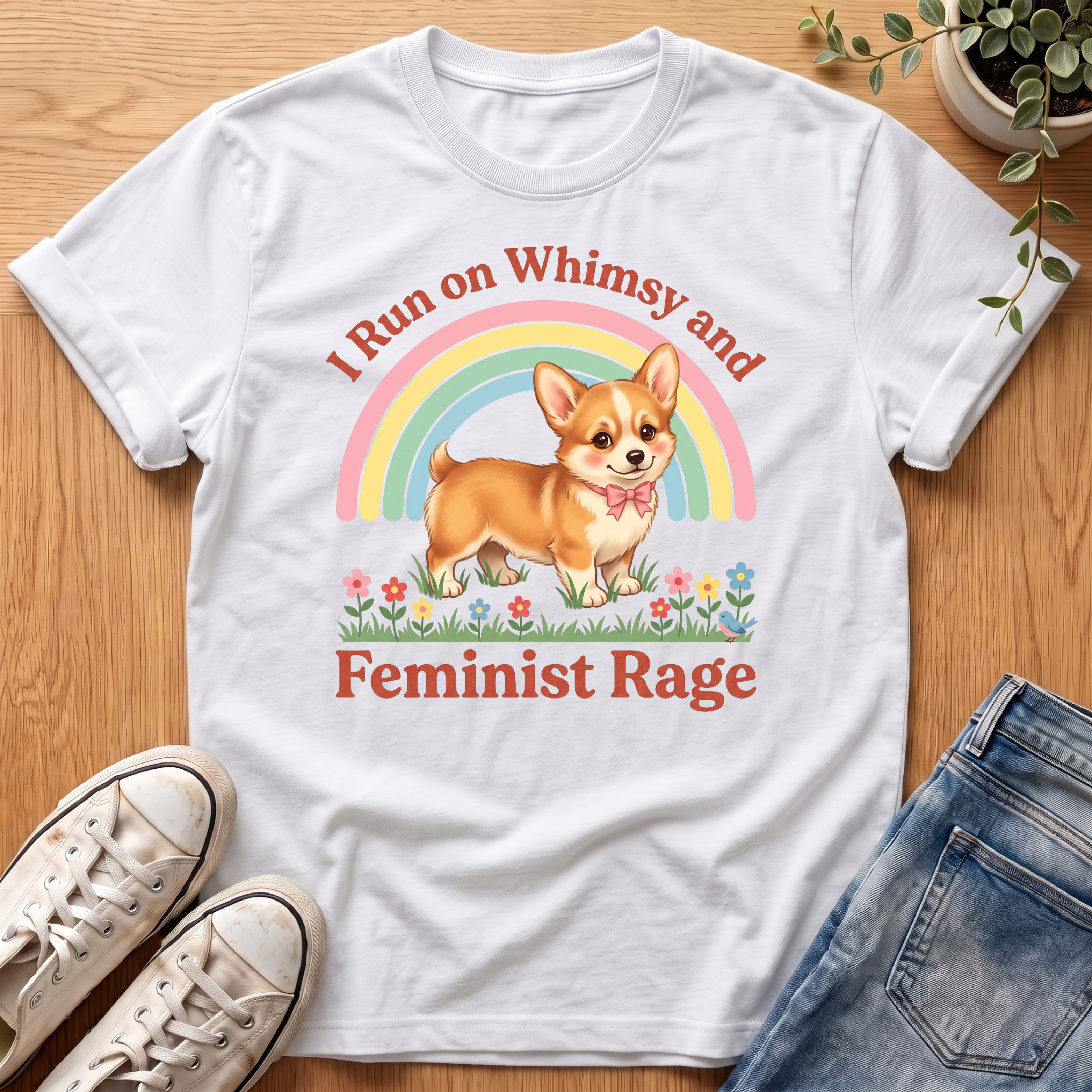 I Run On Whimsy T-Shirt