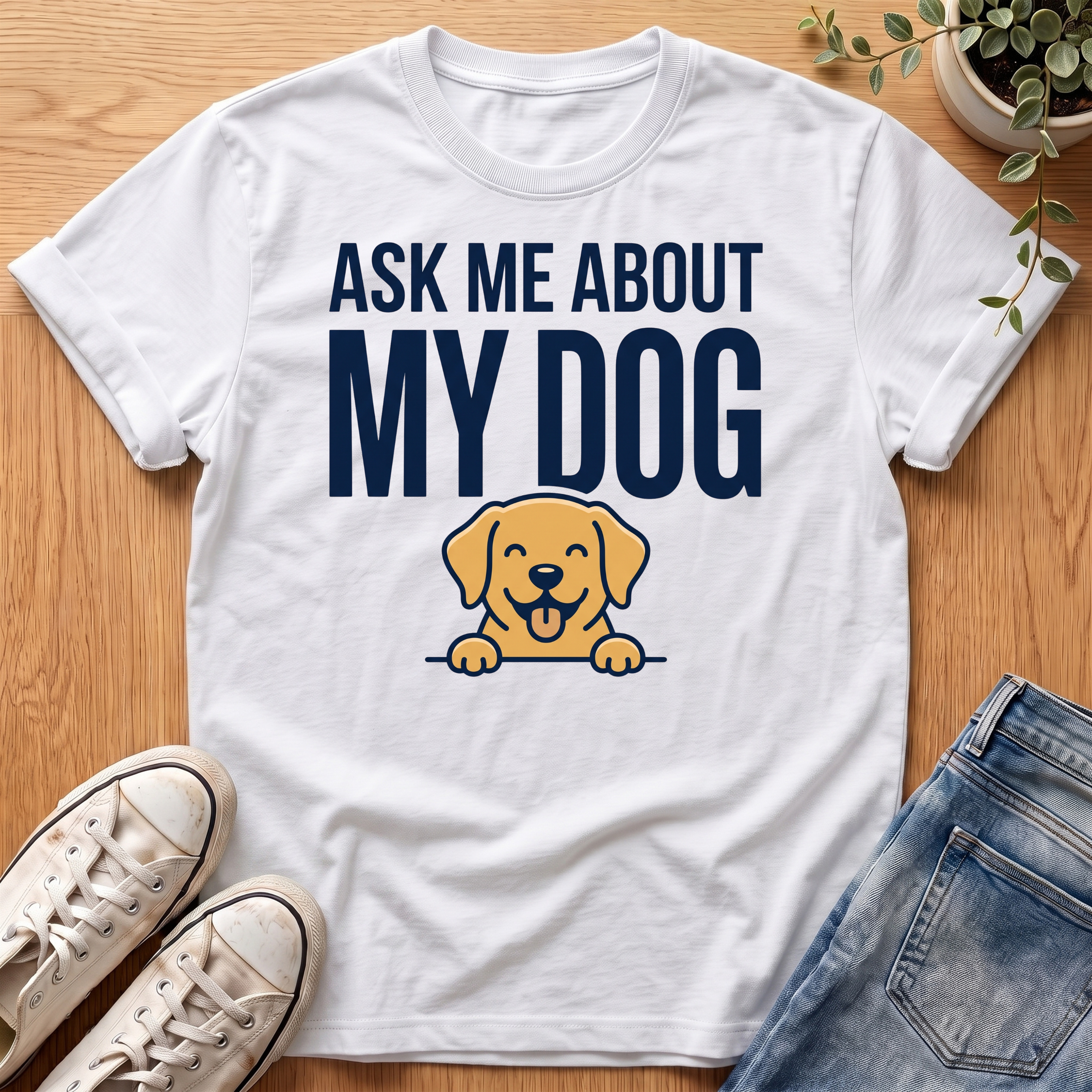 Ask Me About My Dog T-Shirt