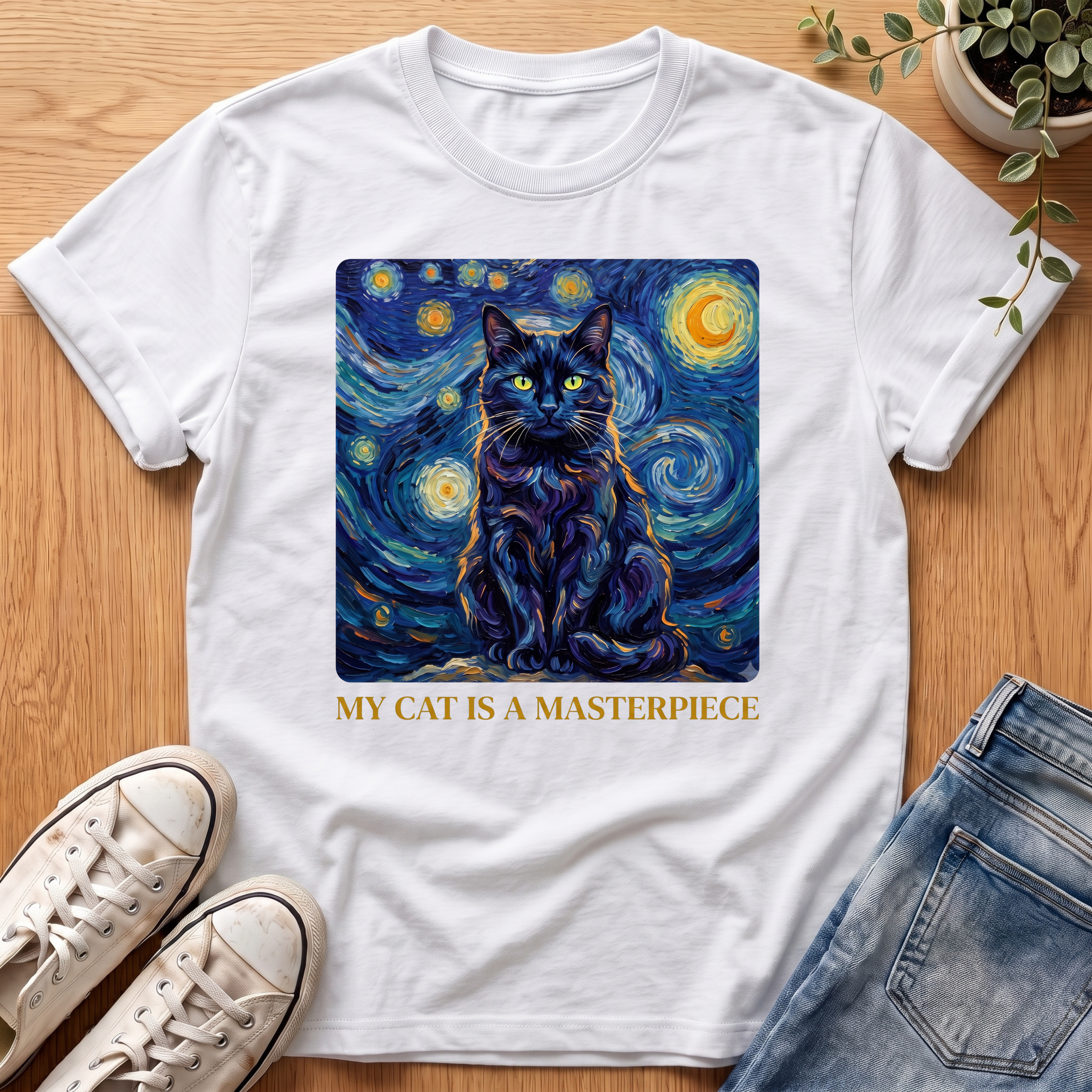 My Cat Is A Masterpiece T-Shirt