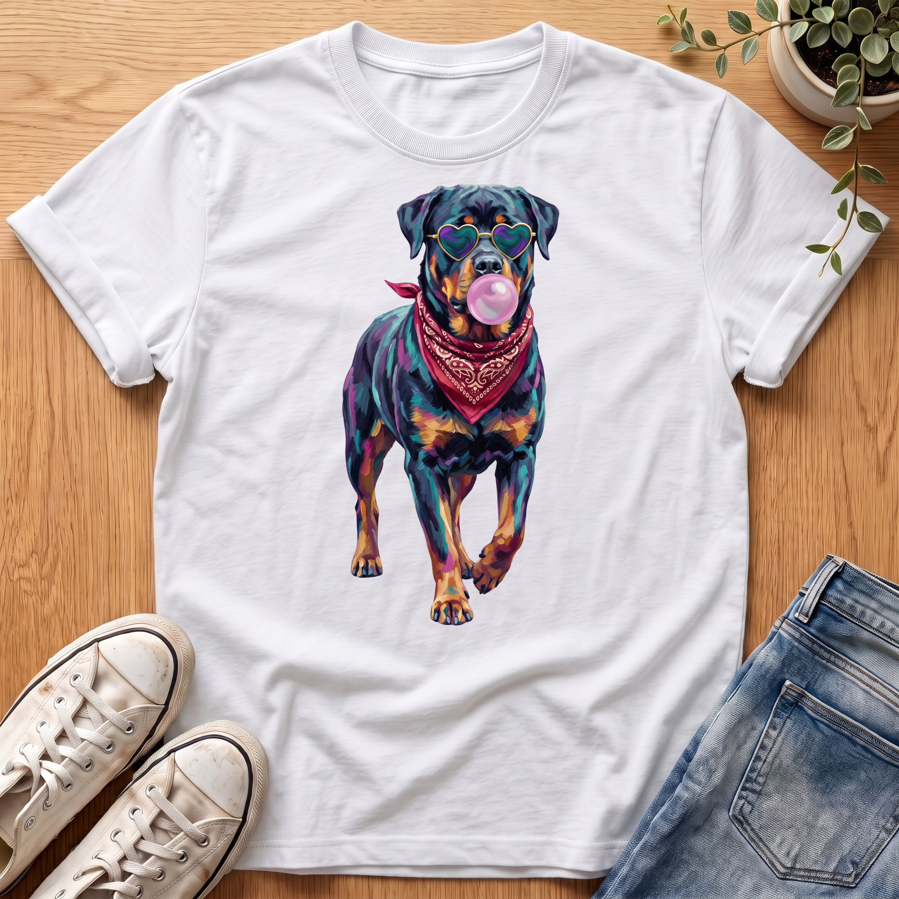 Rottweiler Bubblegum T-Shirt