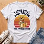 I Like Dogs And Coffee T-Shirt
