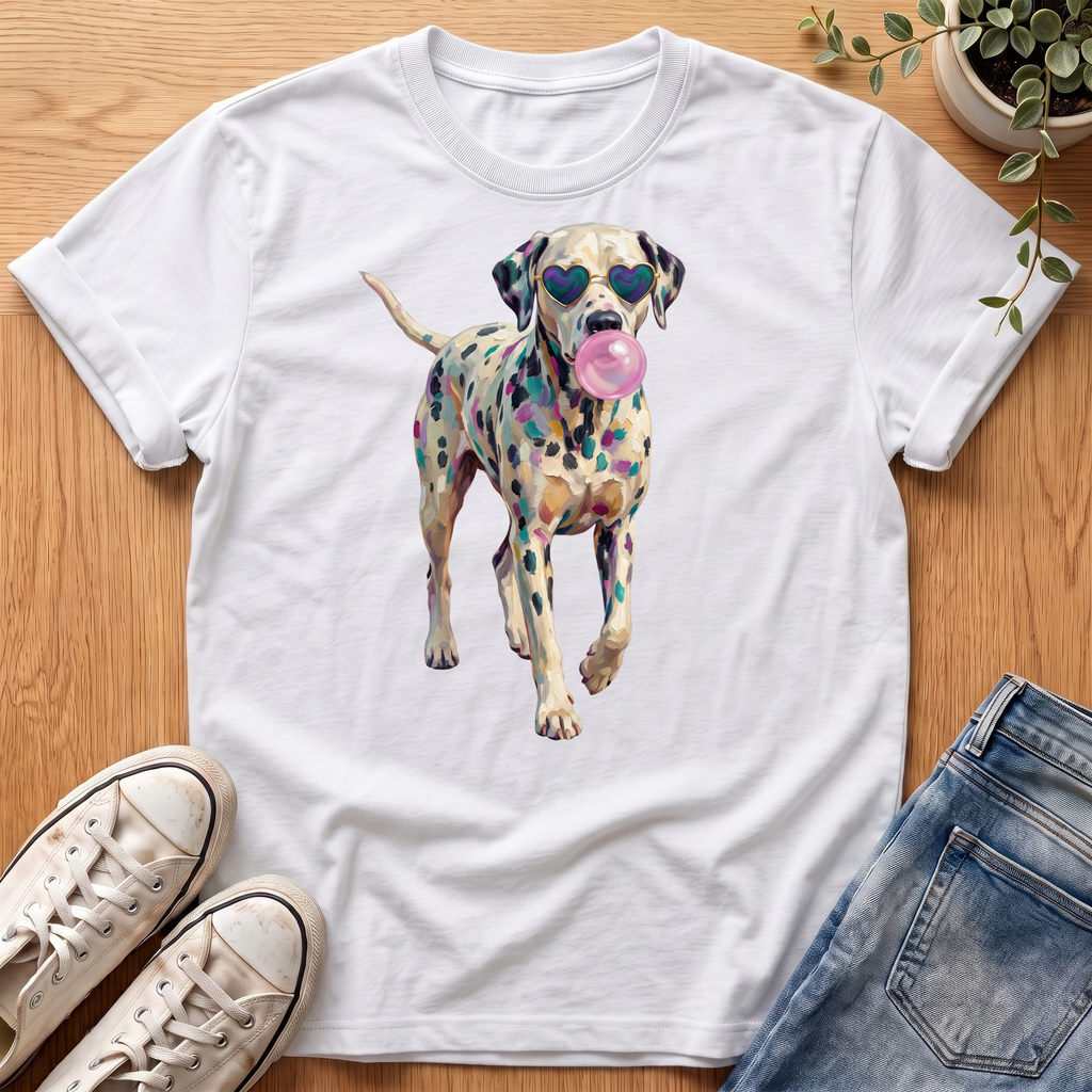Dalmatian Bubblegum T-Shirt