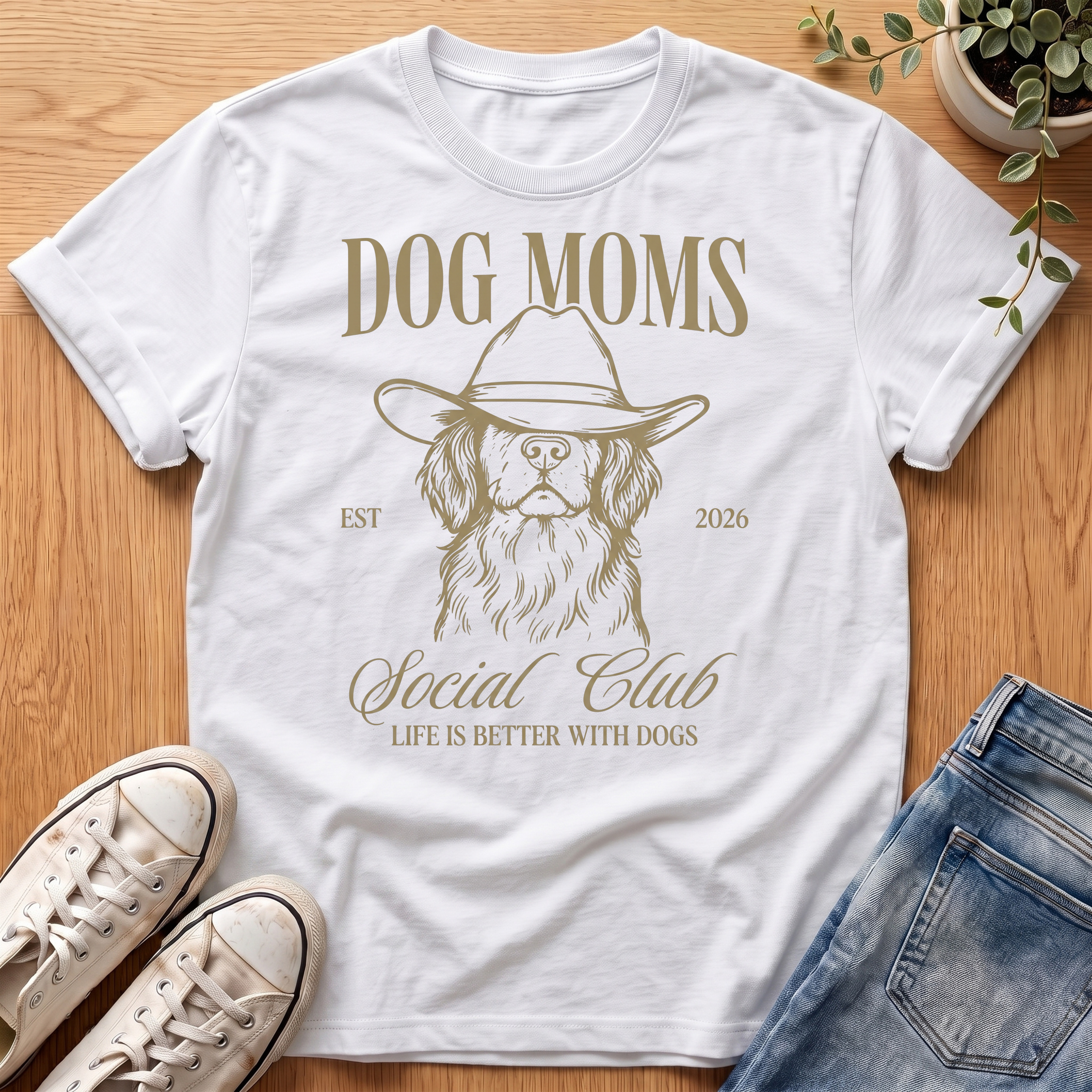 Dog Moms Social Club T-Shirt