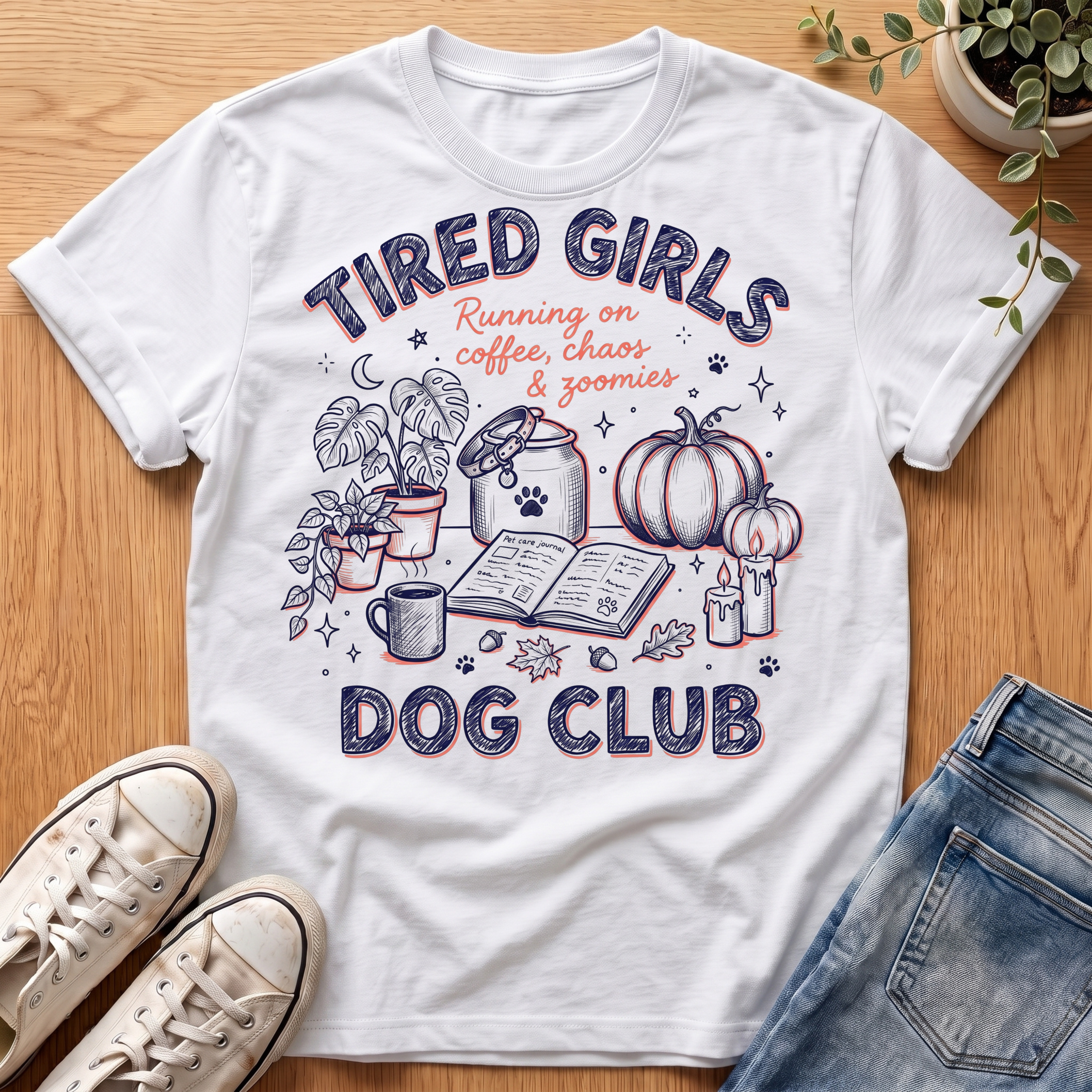 Tired Girls Fall Collection T-Shirt