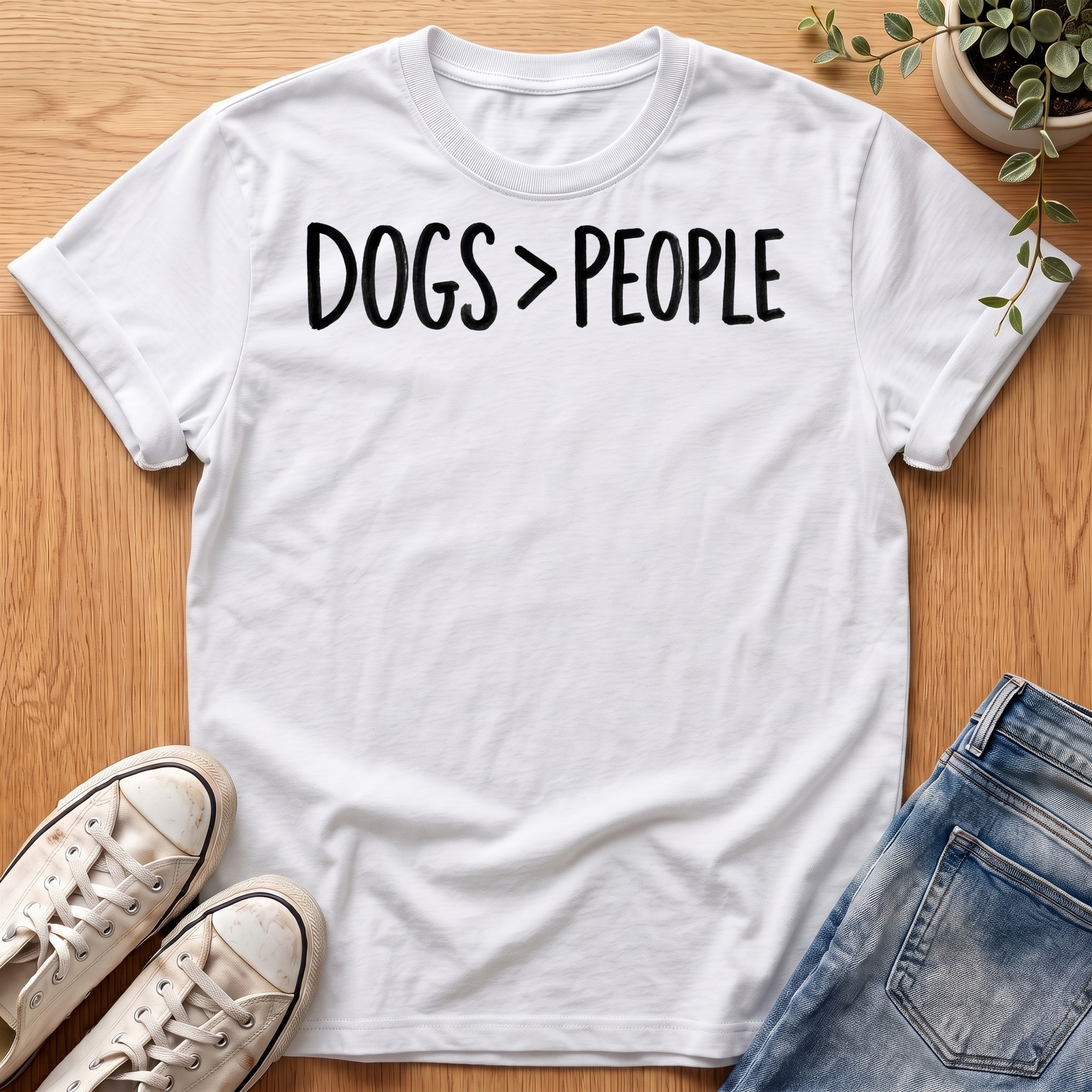Dogs > People T-Shirt