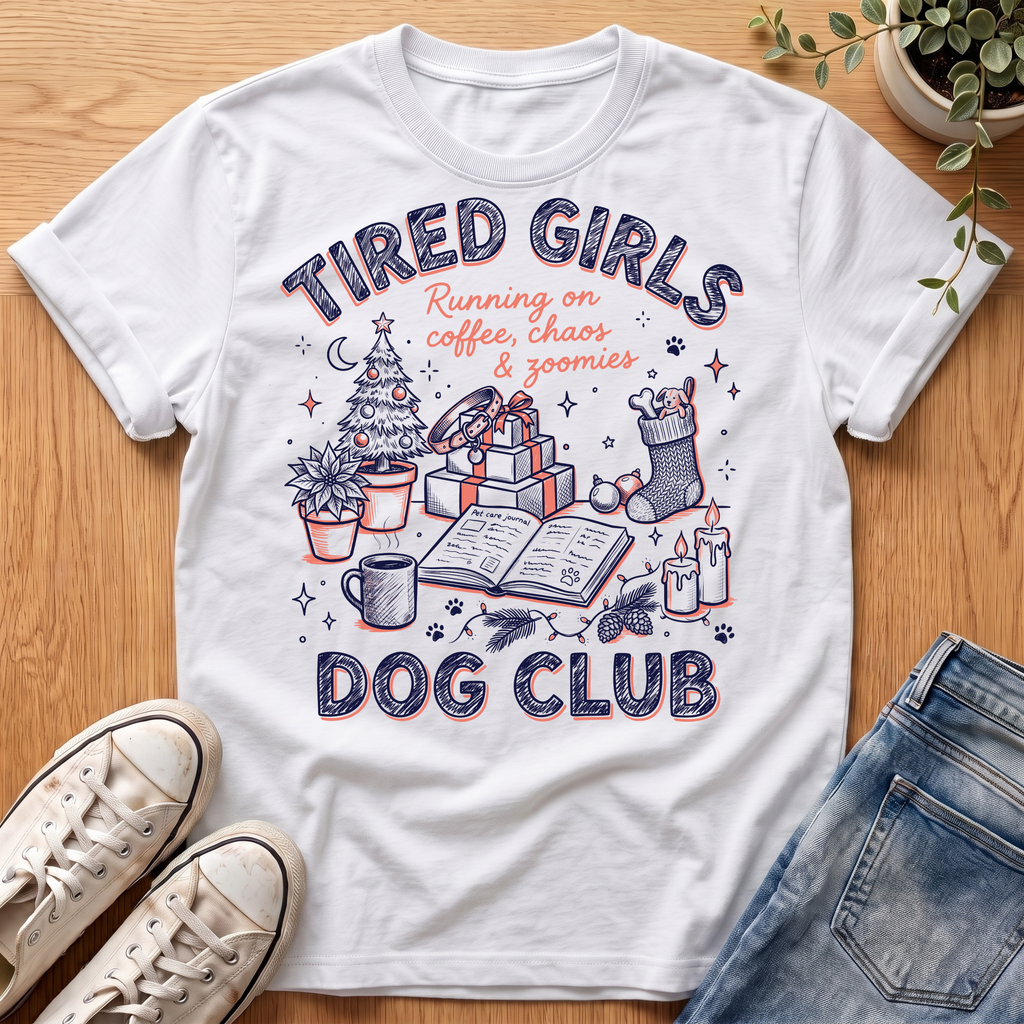 Tired Girls Holiday Collection T-Shirt